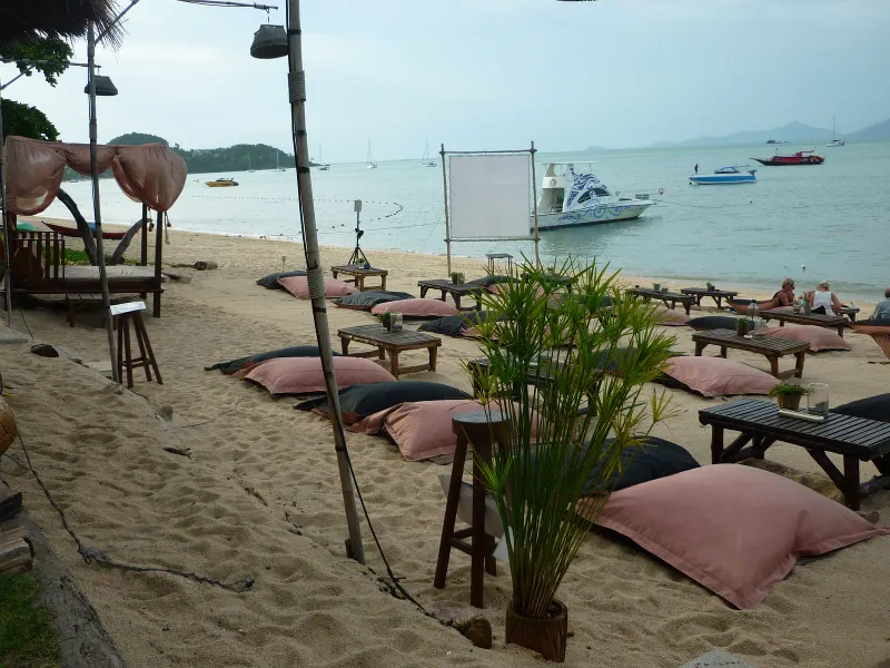 View near Anantara Bophut Koh Samui Resort on Koh Samui's north coast