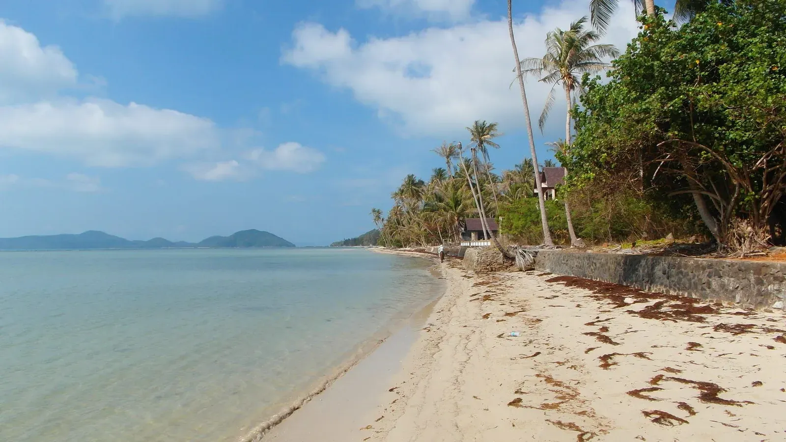 Strand auf der Insel Ko Samui, Thailand (Febr. 2014)