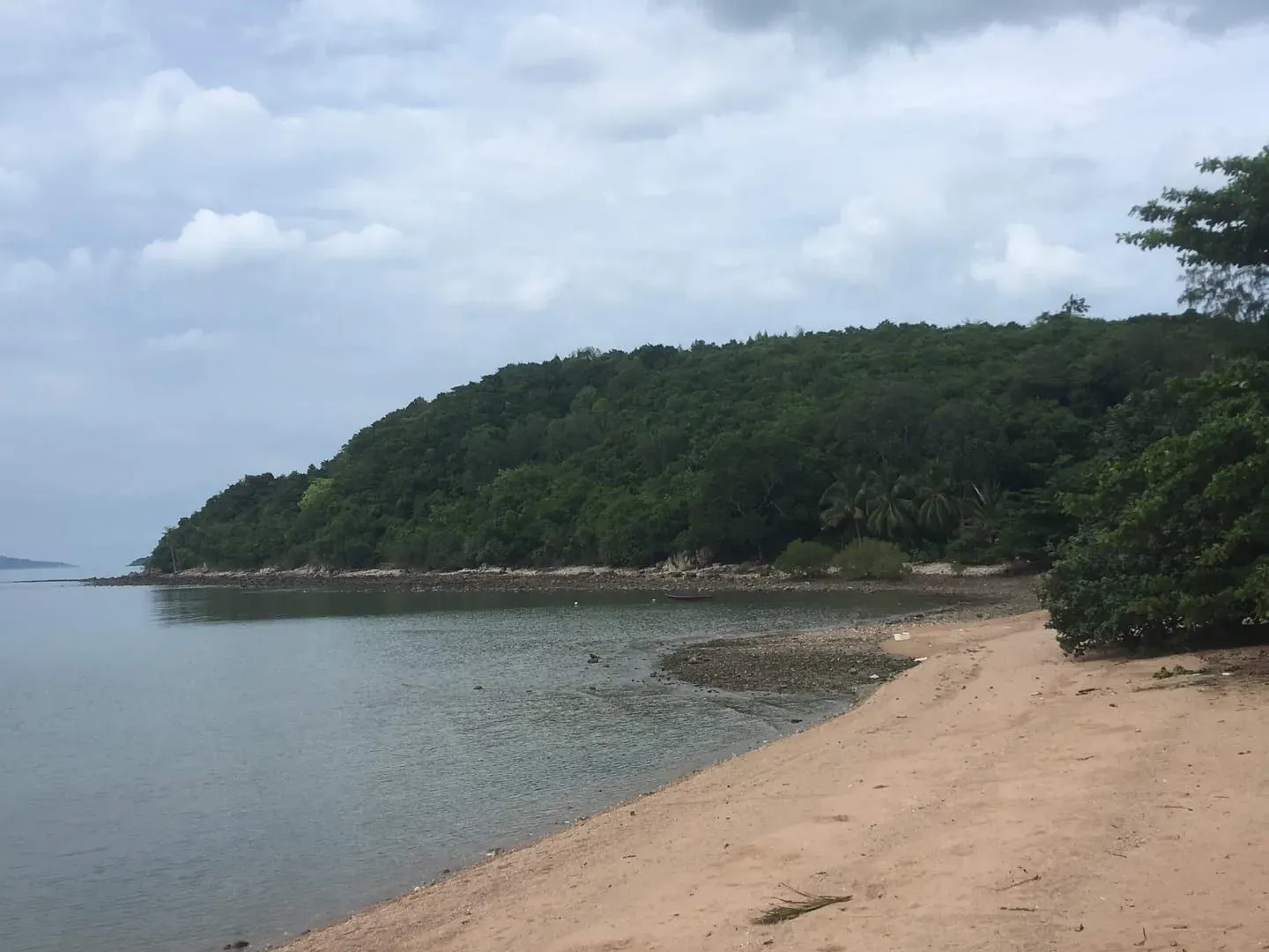 Das östliche Ende des Bophut Beach auf Ko Samui
