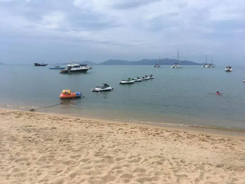 Ko Pha Ngan, gesehen vom Bophut Beach auf Ko Samui