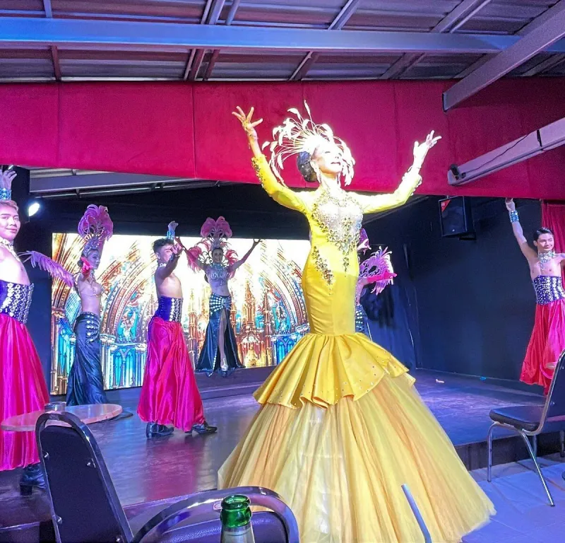 Divas Cabaret's stage, as pictured on its TripAdvisor listing