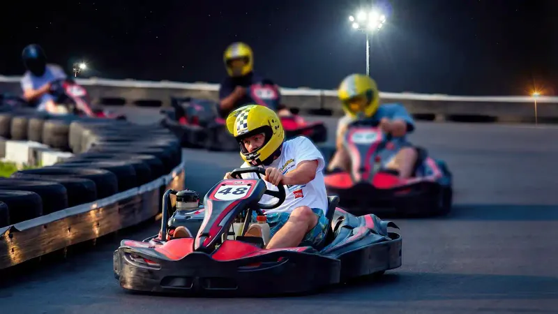EasyKart Koh Samui's karts and circuit, pictured on the operator's own site