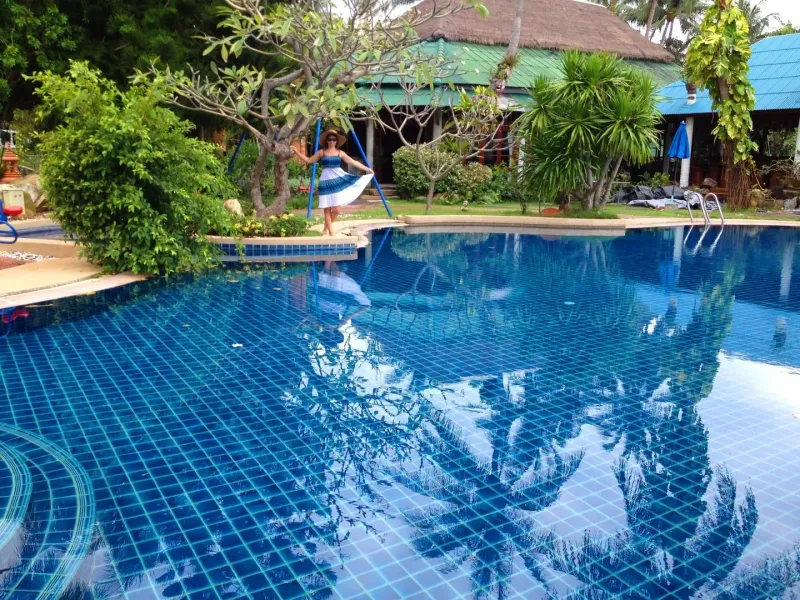 Maret, Distrikt Ko Samui, Surat Thani, Thailand — Ansicht 2