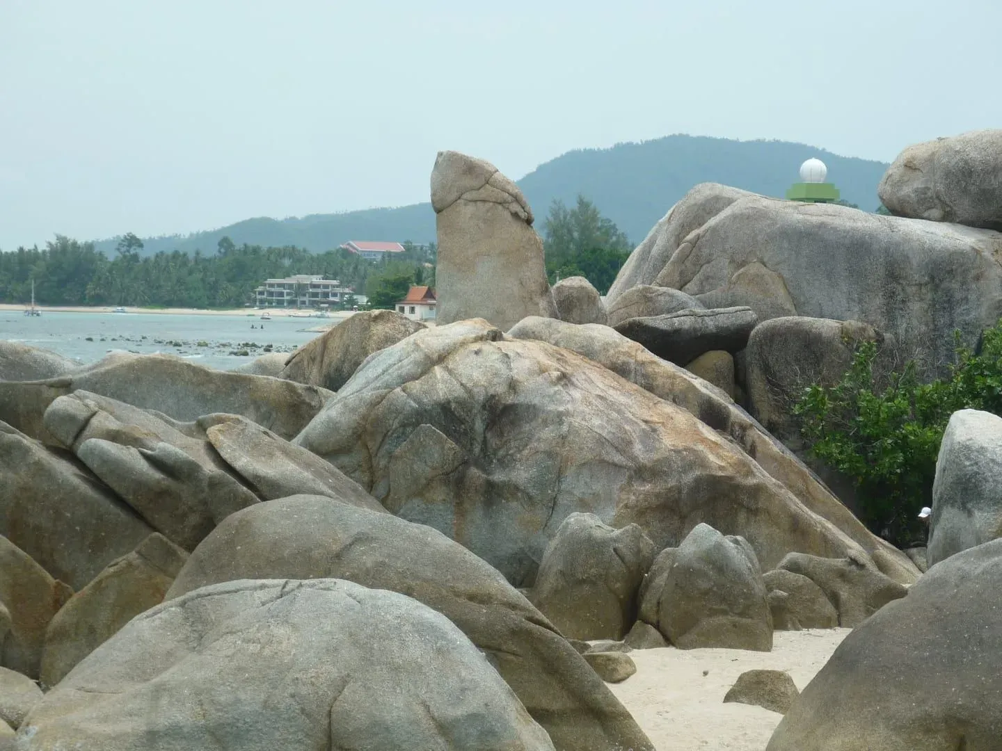 Hin-Ta-Felsen (Großvater-Felsen) am Lamai Beach, Ko Samui, Thailand
