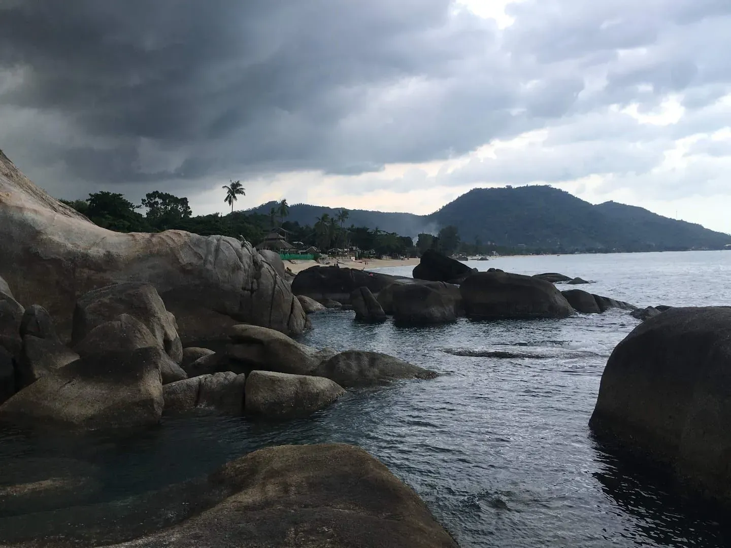 Blick auf die Lamai Bay, Ko Samui
