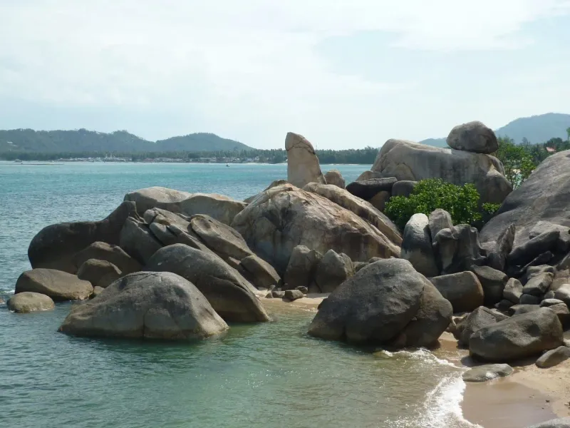 Hin Ta Hin Ja, Lamai Beach, Koh Samui