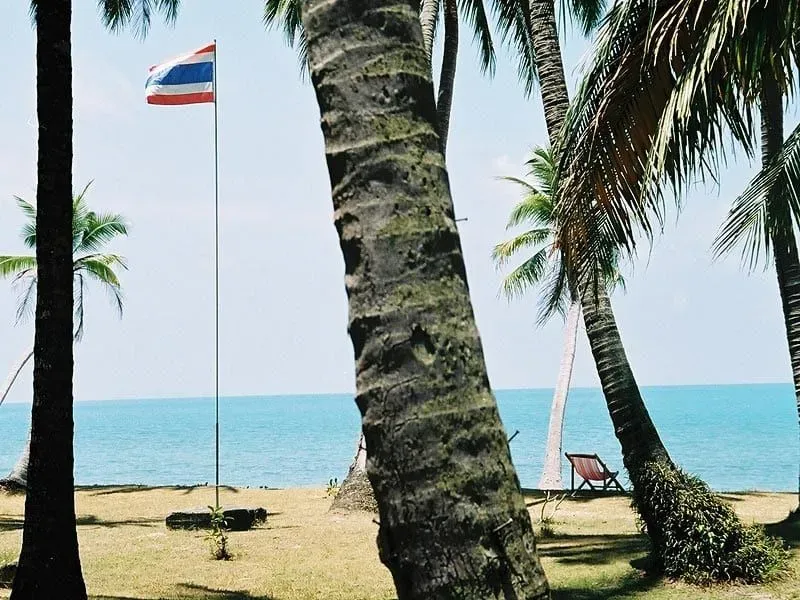 Lipa Noi Beach an der Westküste von Ko Samui, Thailand