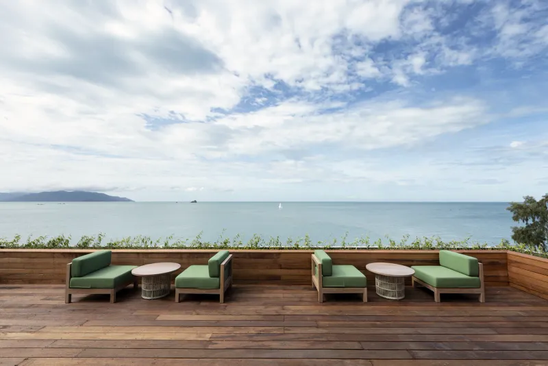 Long Dtai Southern Thai restaurant view, Cape Fahn Hotel, Koh Samui