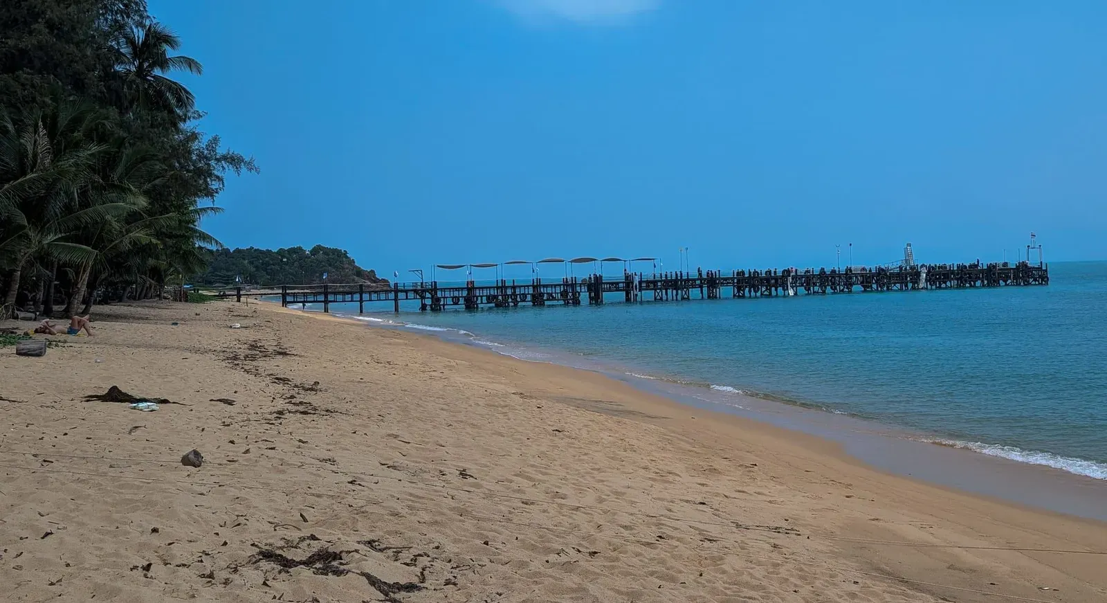 Na Phra Lan Beach — Koh Samuis ruhigste lokale Küste