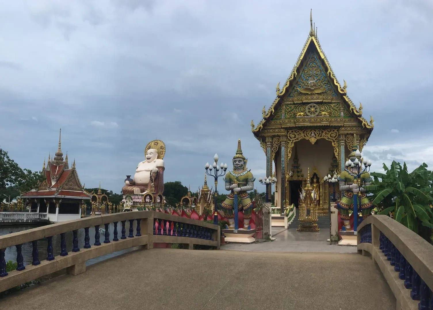 Wat Plai Laem im Norden von Ko Samui