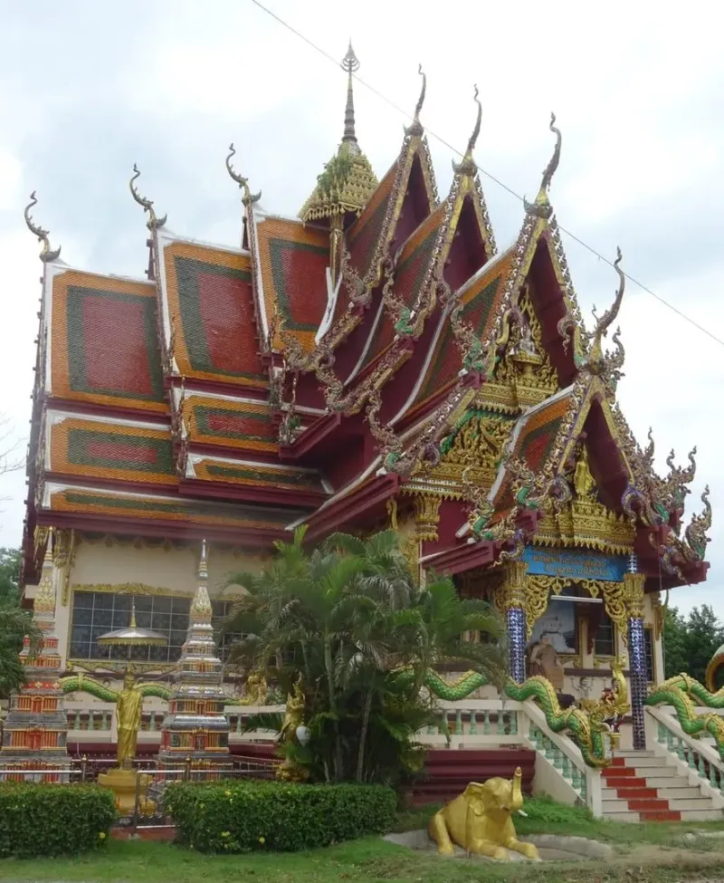 Wat Plai Laem im Norden von Ko Samui — Ansicht 2