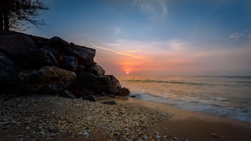 Bang Kao Beach: Koh Samuis breiter, flacher Südküstenstrand