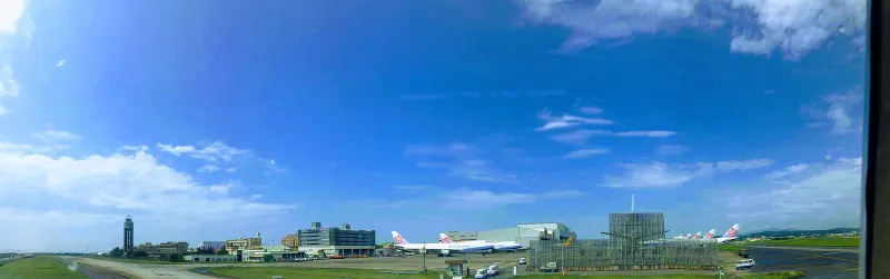 Hall des départs de l'aéroport de Suvarnabhumi, à Bangkok, où transitent les correspondances Chiang Mai-Samui