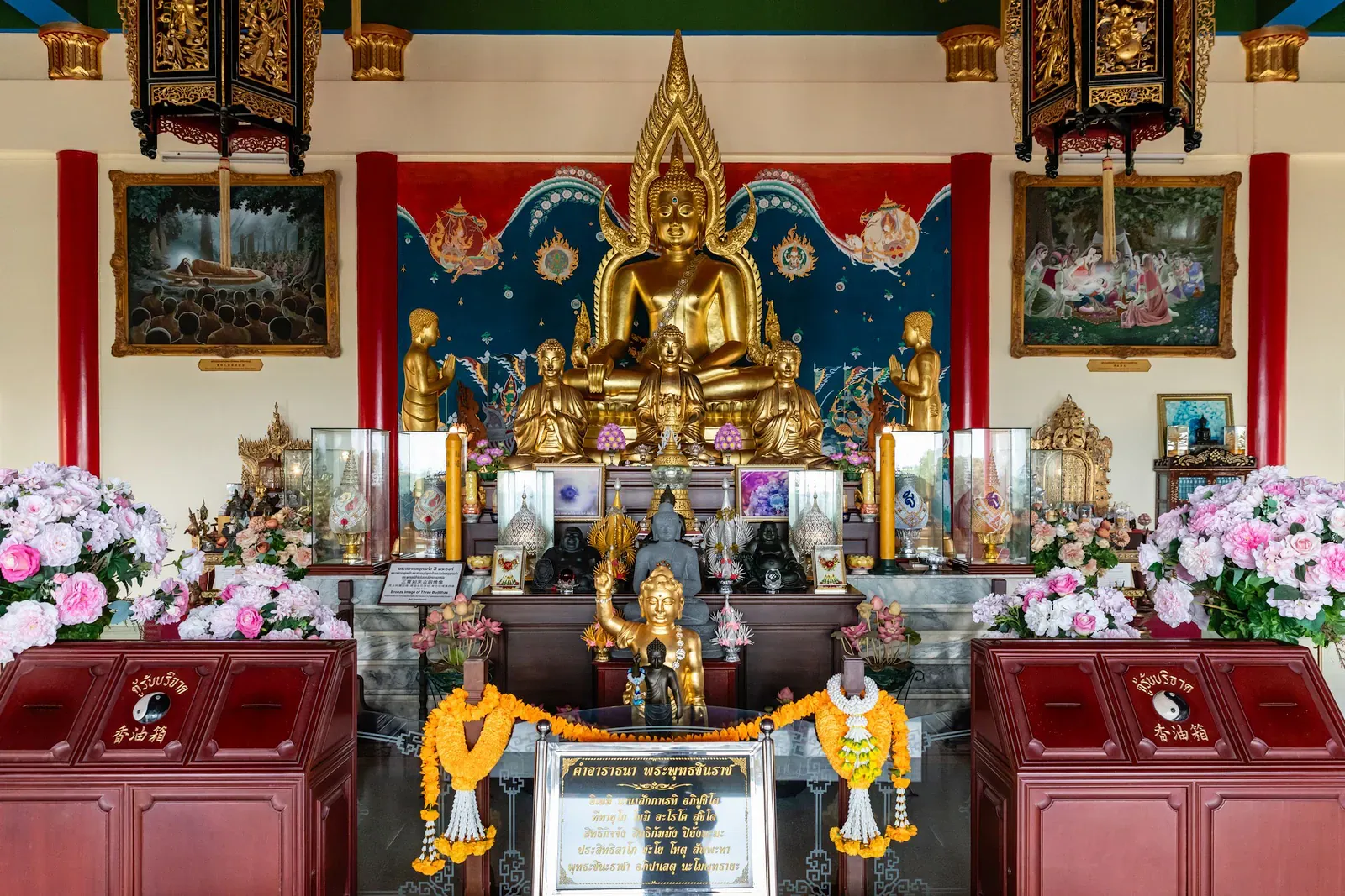 Wat Na Phra Lan: A Royal Spiritual Haven in Maenam