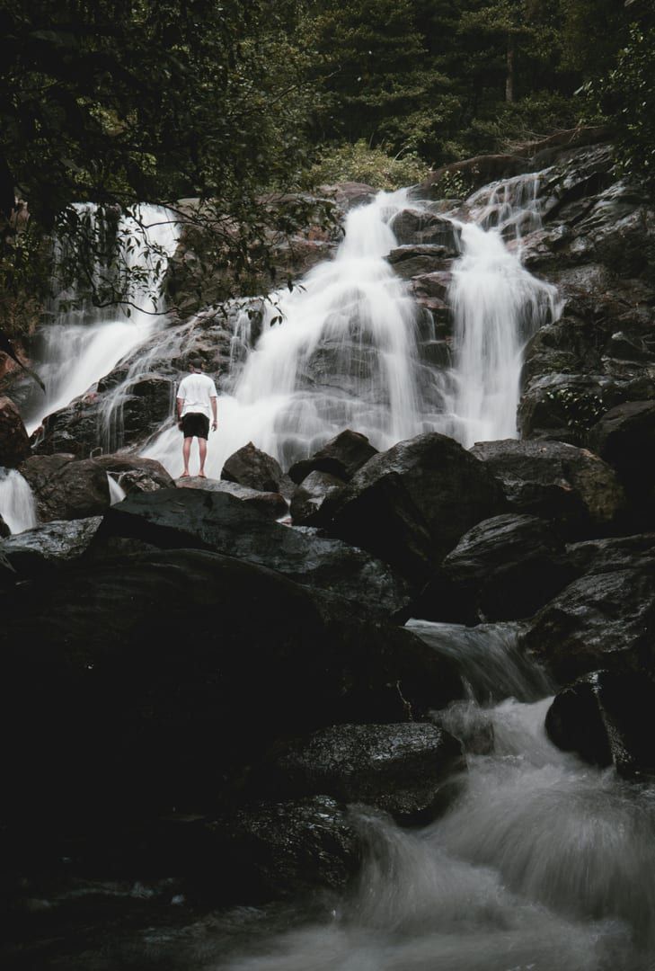 Hammock at the top of Tartain Waterfall