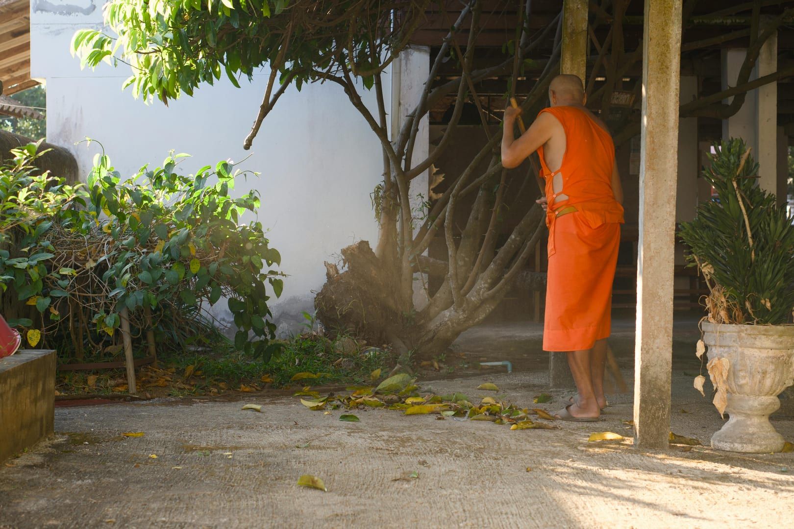 Wat Kiri Wongkaram Koh Samui mummified monk shrine