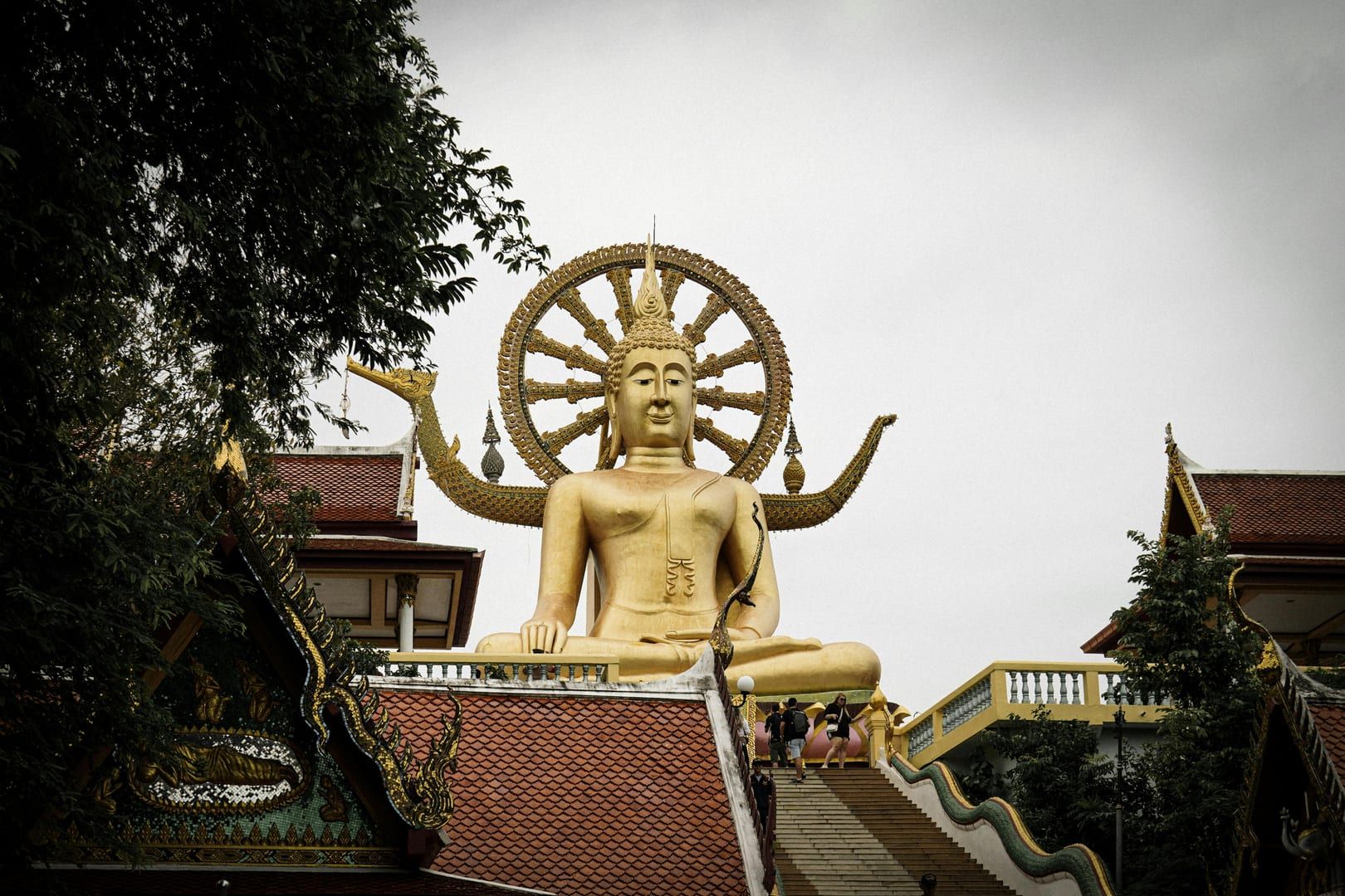 Statues and artifacts at the Lamai Folklore Museum Koh Samui